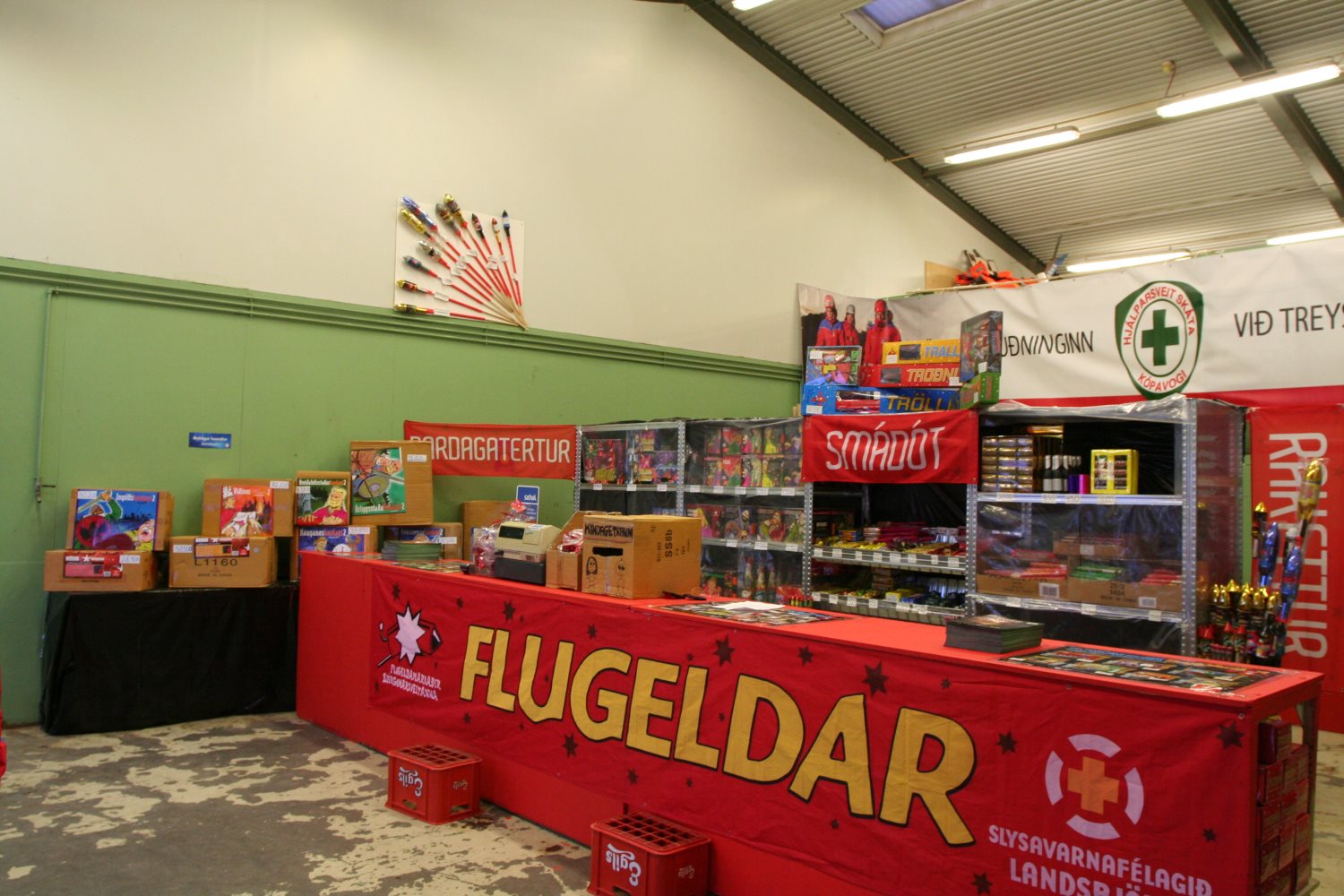 Flugeldasölustaður